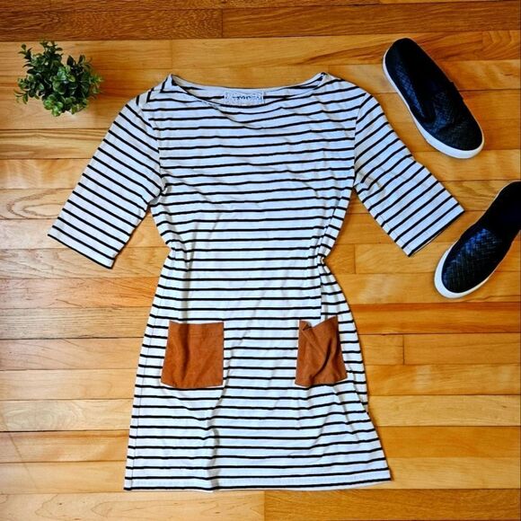 Pink Martini Striped Dress - Picture 1 of 8